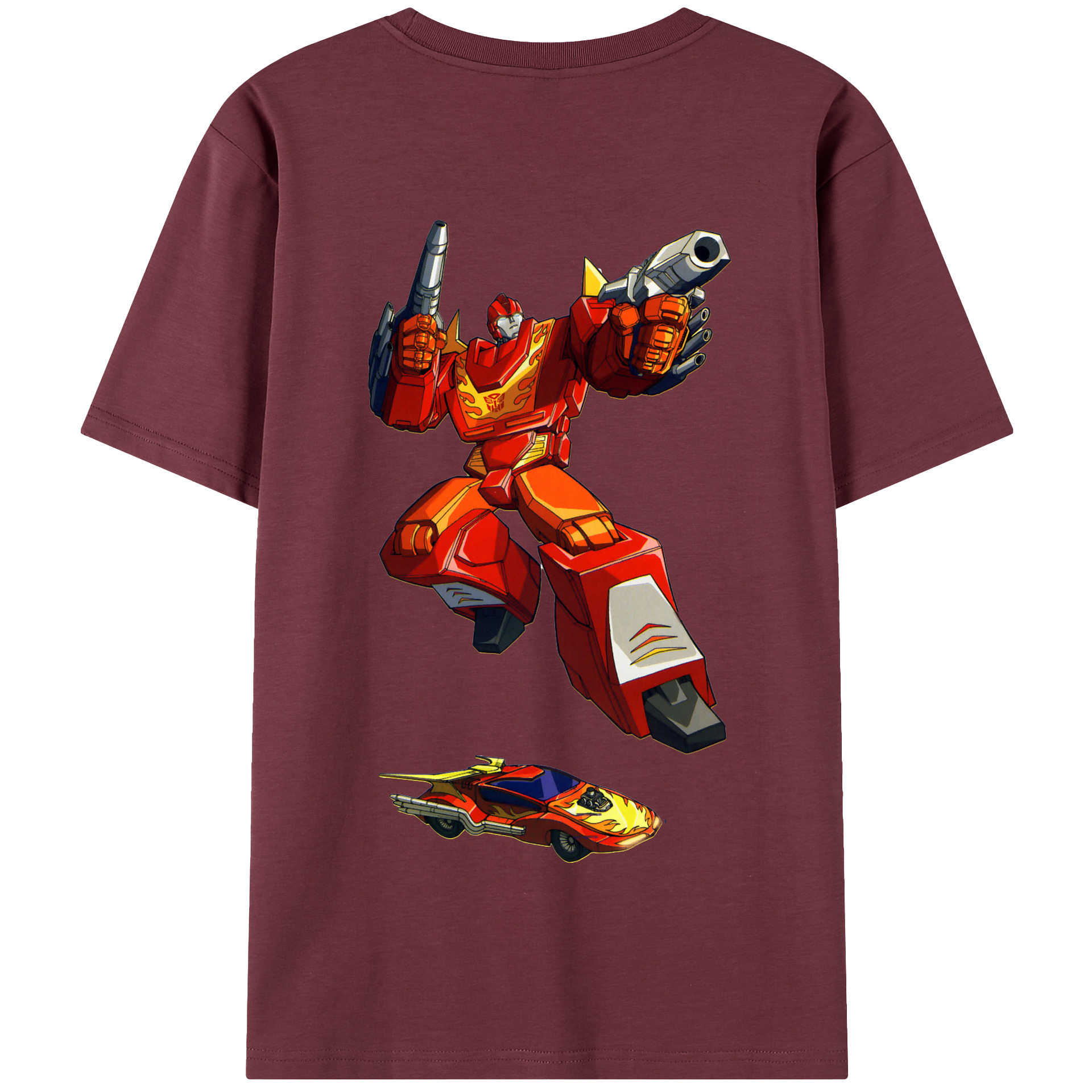 （画像用）  綿100％半袖Tシャツ（背面プリント）